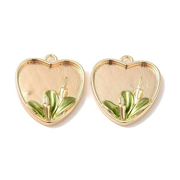 Brass Enamel Pendants