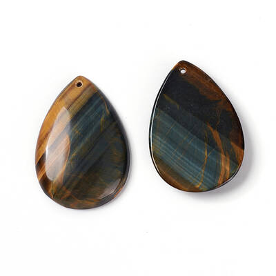 Natural Tiger Eye Pendants