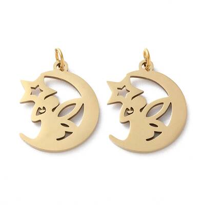Ion Plating(IP) 304 Stainless Steel Pendants