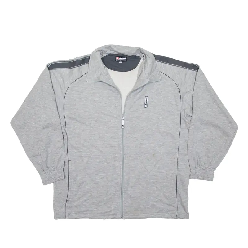 LOTTO Track Jacket Grey Mens XL