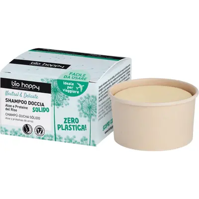 Bio happy Neutral & Delicate Solid Shower Shampoo 50 g