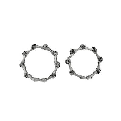 Non-Tarnish Stainless Steel Skull Link Chain Bracelet for Men