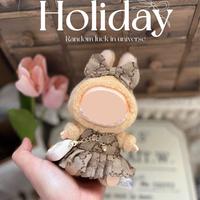 Labub Clothes Luxury High-End Skirt Set for 17cm Labubu Dolls,labubu Dress 6.7 Inches Cute Doll Clothes Suitable for Labubu D...