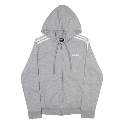 ADIDAS Boys Grey Hoodie M