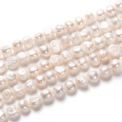 Natural Cultured Freshwater Pearl Beads Strands