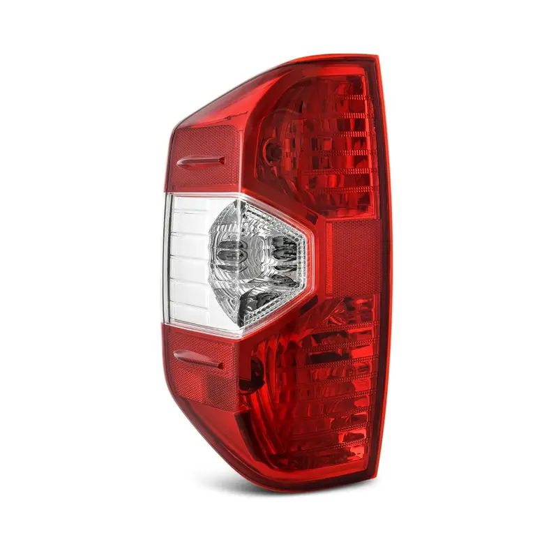 YITAMOTOR® Tail Lights Assembly Compatible with 2014-2021 Toyota Tundra, Red Clear OE Replacement Taillights - Driver Side