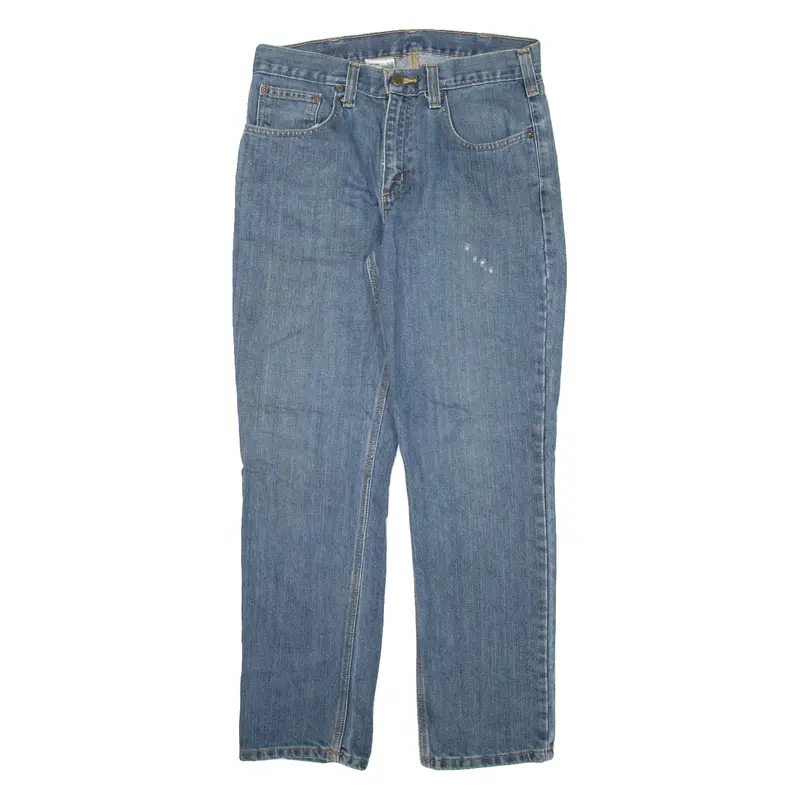CARHARTT Workwear Mens Jeans Blue Regular Straight W32 L30