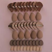 Soft Makeup Sponge & Powder Puff Set, 5pcs/30pcs/50pcs Dry & Wet Use Makeup Sponge & Powder Puff, Professional Makeup Tools f...