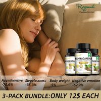 【Enhanced Potency】Royavita Ashwagandha 2400mg with Black Pepper Extract | Support Sleep Aid & Athletic Performance, Organ...