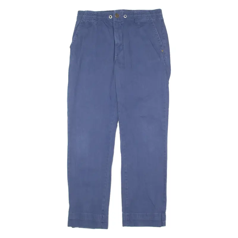 BAYWATCH Mens Trousers Blue Regular Straight 90s W32 L29