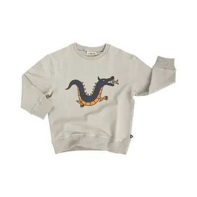 Organic cotton sweater with Dragon print | Size: 1-2