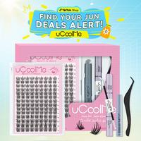 Cupid | C Curl Wet Look Collection DIY Lashes Extension Kit and Lash Clusters 8-18mm | Bond Seal and Remover Eyelash Makeup E...
