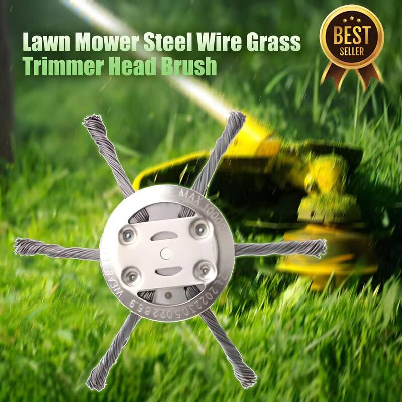 Lawn Mower Steel Wire Grass Trimmer Head Brush Cutter Weed Eater Trimmer Head