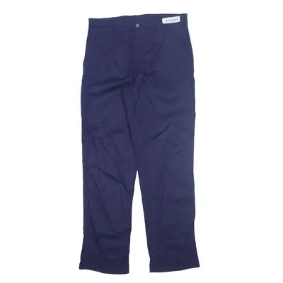 WORKRITE 2112 Workwear Trousers Blue Regular Straight Mens W36 L34