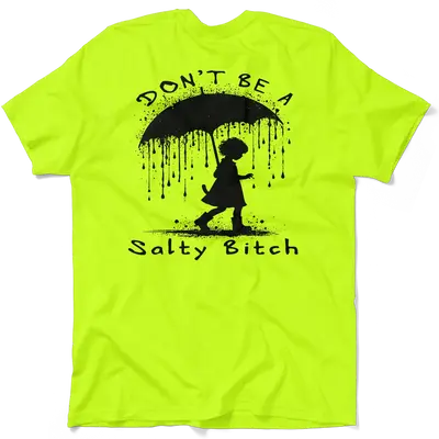 Salty - Safety Yellow T-Shirt
