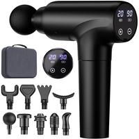 Cotsoco Massage Gun with LED Display, Deep Tissue Back Massager, 20 Speeds Portable Electric Muscle Massage Device Comfort, G...