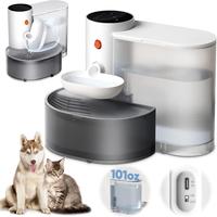 Cat Water Fountain, Gift for Pet, 3L Large Capacity Wireless Smart Pet Water Fountain, Automatic Water Dispenser for Dogs and...