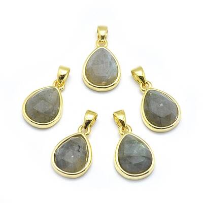 Natural Labradorite Pendants