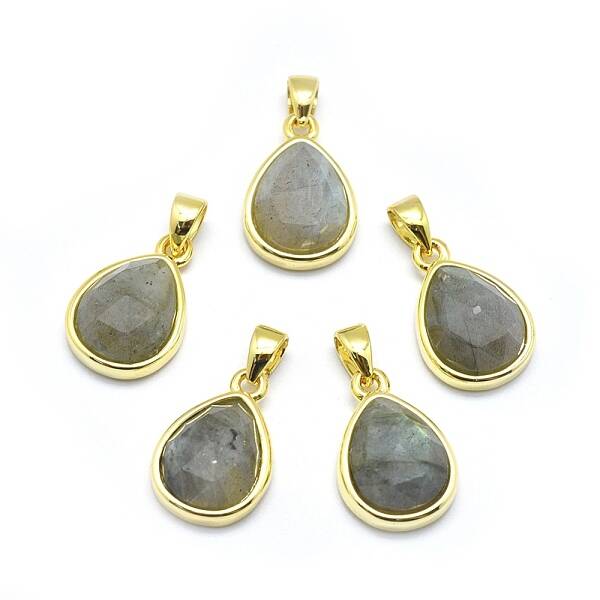 Natural Labradorite Pendants