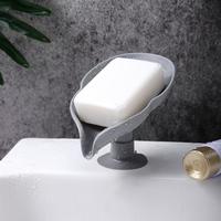 Leaf Shaped Draining Soap Dish, 1 Count Minimalist Soap Bar Holder, Soap Bar Storage Rack for Bathroom Kitchen