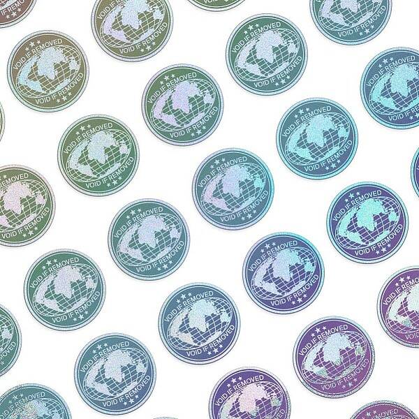 PET Waterproof Self Adhesive Laser Sticker