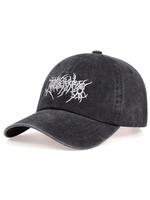 Punk Style Letter Graphic Embroidered Baseball Cap, Casual Trendy Baseball Cap, Fashion Retro Accessories for Men & Women for...
