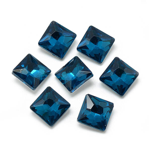 Pointed Back Glass Rhinestone Cabochons