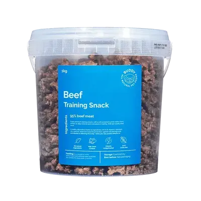 Beef Training Snacks | Välj storlek: 1kg