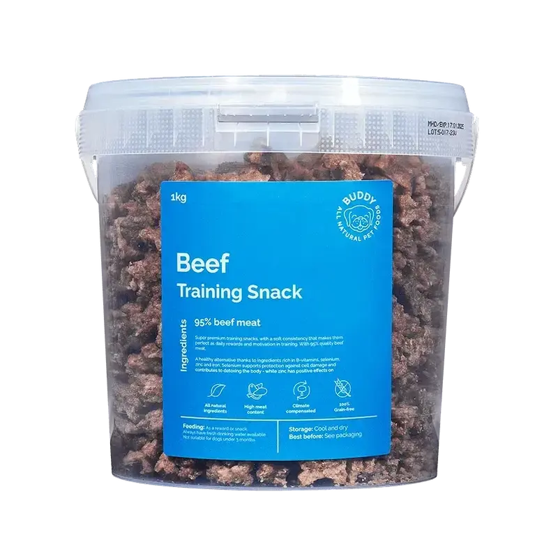 Beef Training Snacks | Välj storlek: 1kg