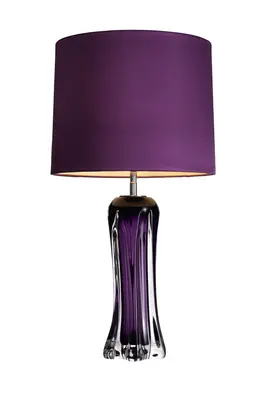 Purple Glass Table Lamp | Eichholtz Castillo