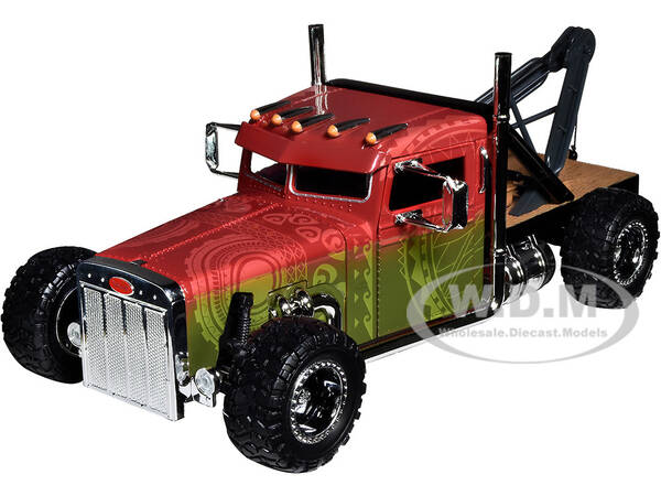 Custom Peterbilt Tow Truck Fast & Furious Series 1/24 Diecast Model by Jada