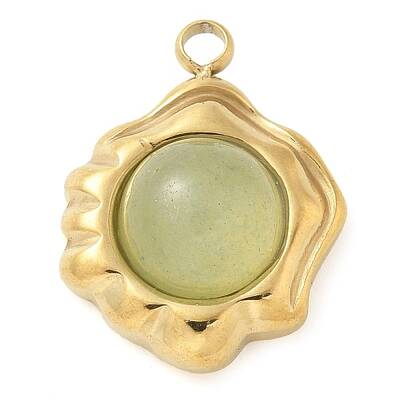 Natural Green Aventurine Pendants