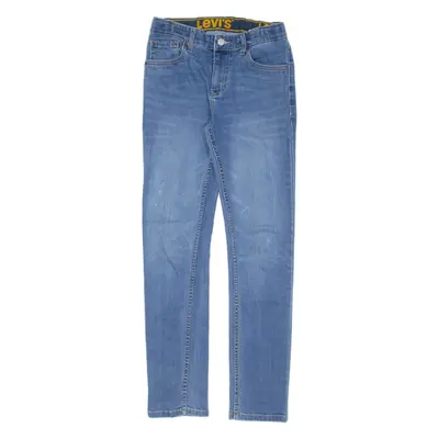 LEVI'S 510 Jeans Boys Blue Slim Skinny W26 L30