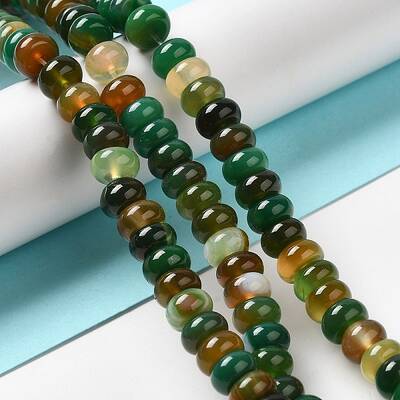 Natural Agate Beads Strands
