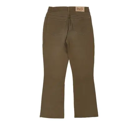 Dolce & Gabbana Boot Cut Jeans - 27W UK 8 Brown Cotton | Size: UK 8