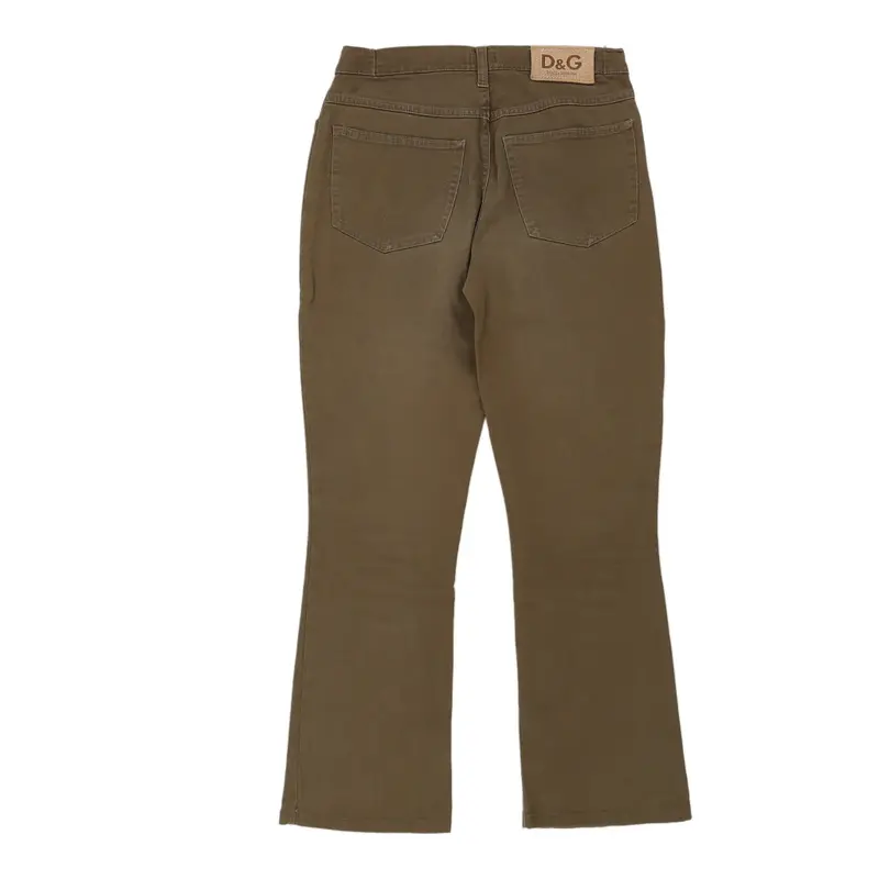 Dolce & Gabbana Boot Cut Jeans - 27W UK 8 Brown Cotton | Size: UK 8