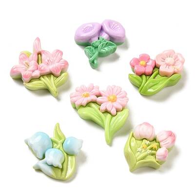 Opaque Resin Decoden Cabochons