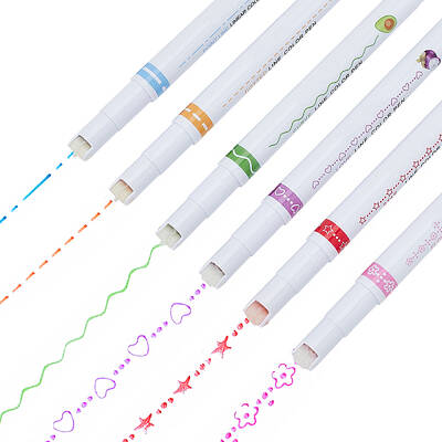 Plastic Curve Highlighter Pens