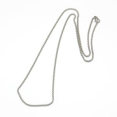 Non-Tarnish 304 Stainless Steel Venetian Chain Necklace Making