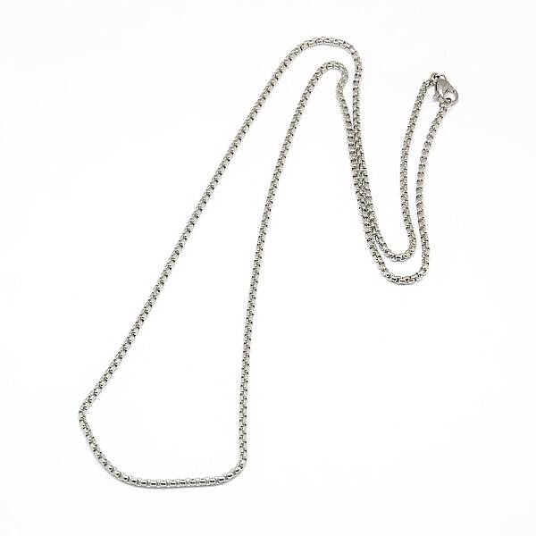 Non-Tarnish 304 Stainless Steel Venetian Chain Necklace Making