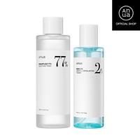 [Anua Official Shop] ANUA Toner Duo (Soothing Toner + BHA Toner)｜Acne safe Skin care set, Chemical Exfoliant, Mild Exfoliat...