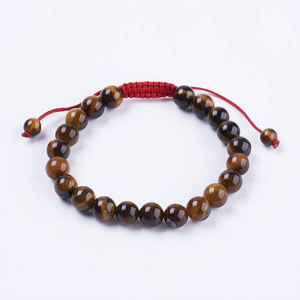 Adjustable Nylon Cord Braided Bead Bracelets