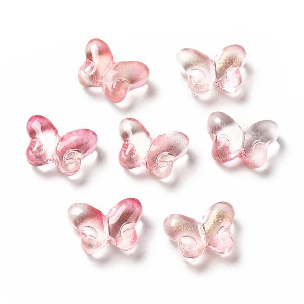 Transparent Baking Paint Glass Beads