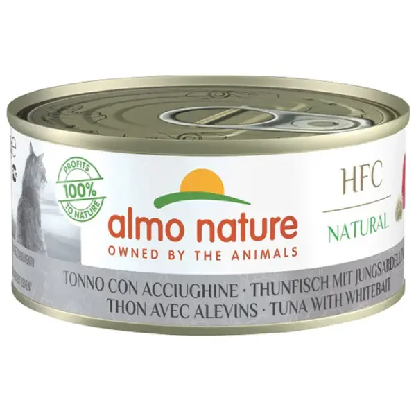 Almo nature spa HFC Natural Tuna with Anchovies - 150GR