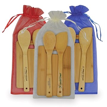 50 Customized Bamboo Combo - Kitchen Utensils
