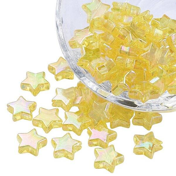 Eco-Friendly Transparent Acrylic Beads