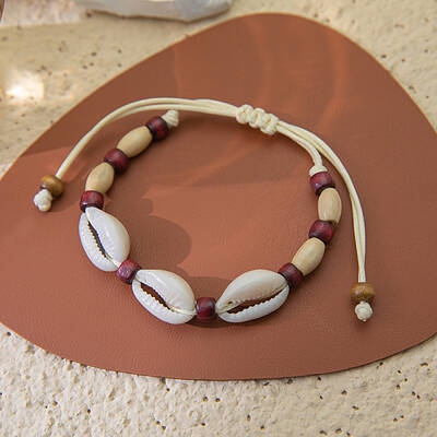 Bohemian Shell Braided Beaded Bracelets