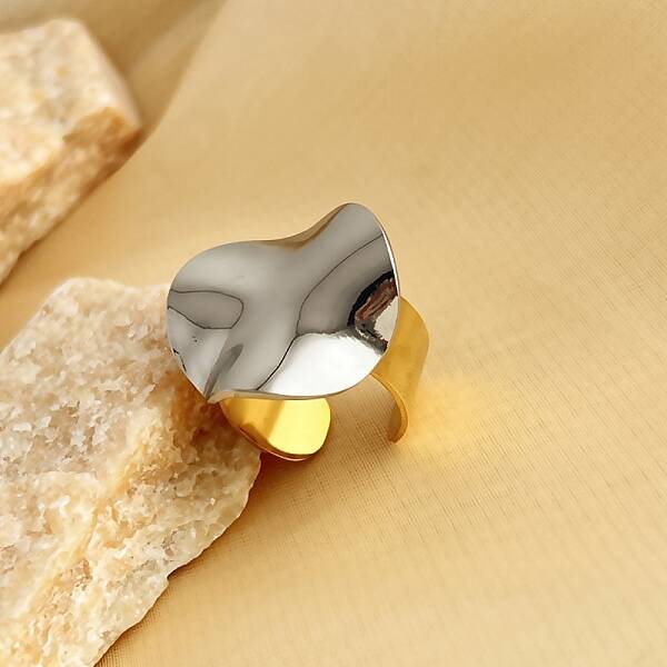 304 Stainless Steel Open Cuff Rings