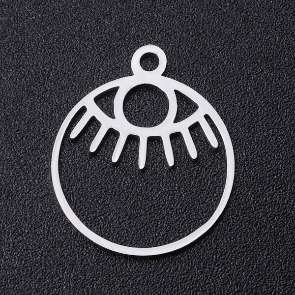 Non-Tarnish 201 Stainless Steel Laser Cut Pendants
