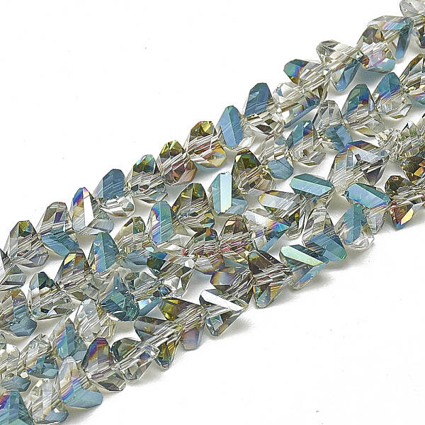 Electroplate Glass Beads Strands